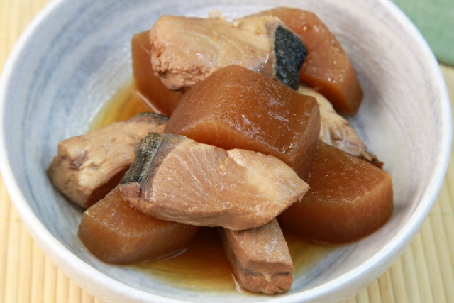 Simmered Buri/ Hamachi and Daikon